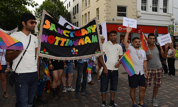 Gay Pride, Nottingham, UK