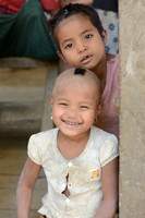 Chin village children, Myanmar