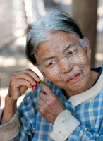 Chin village woman