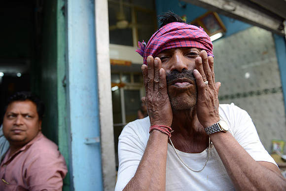 Moustache pride, New Delhi, India