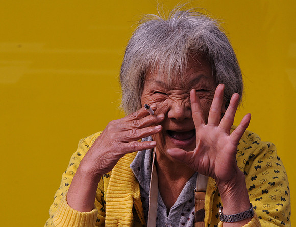 Street vendor, Hong Kong